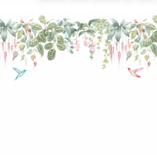 Flores y Colibris