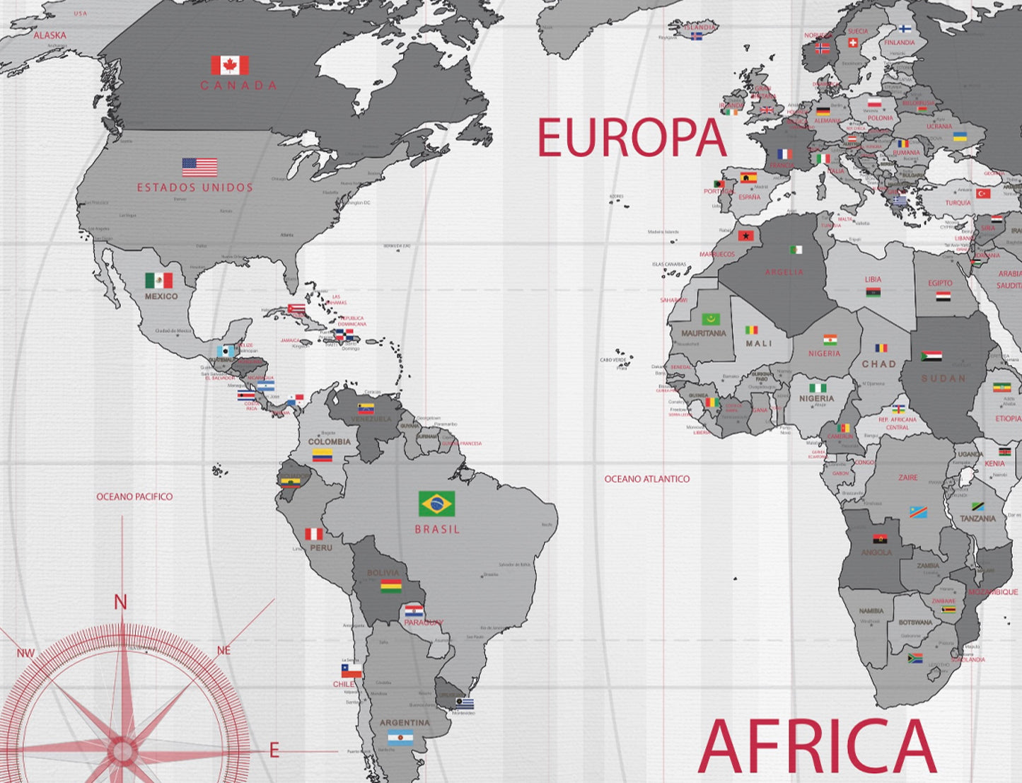 Mapa grises