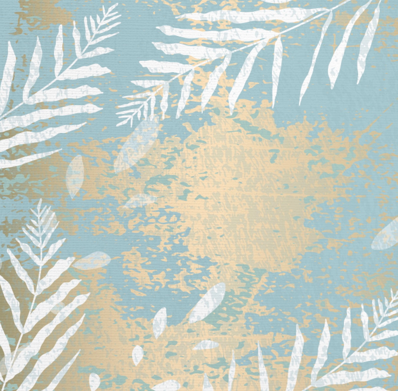 Gold and palms