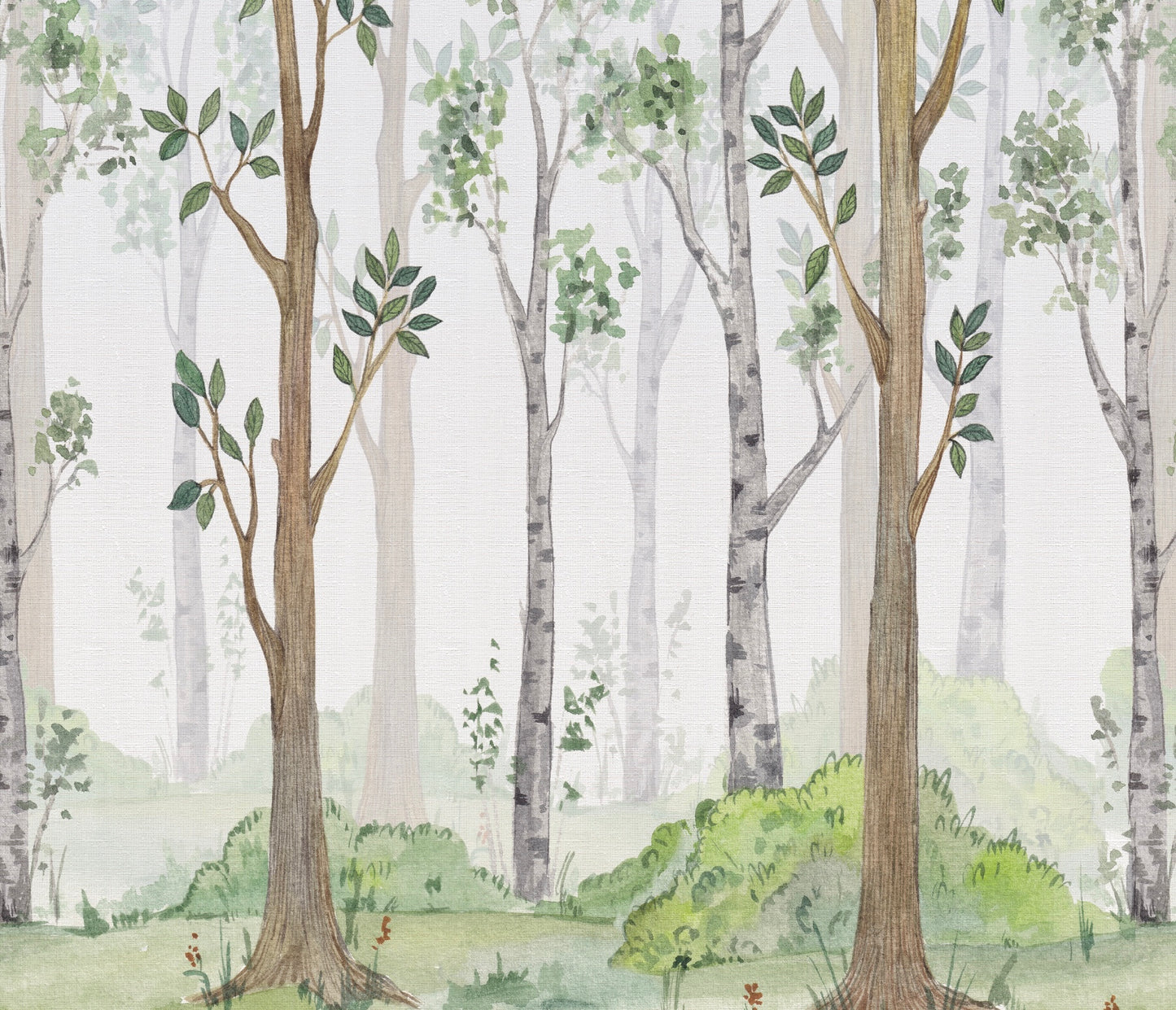 Watercolor Forest