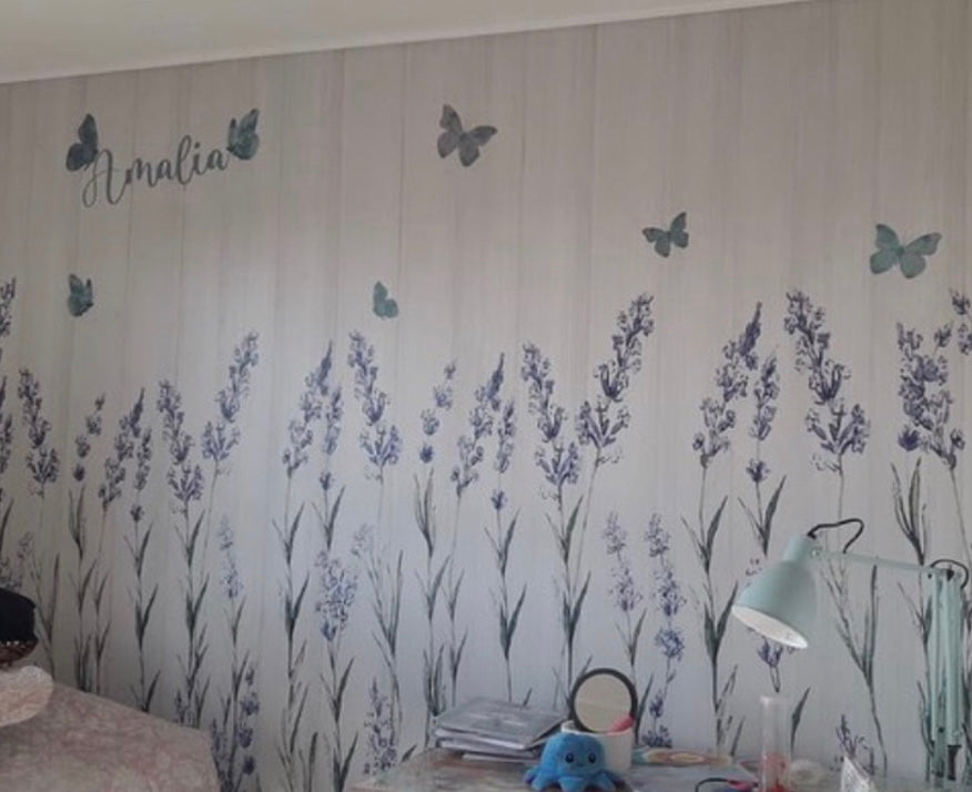 Lavanda y Mariposas