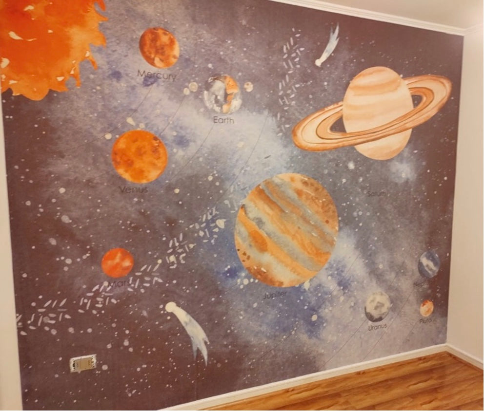 Solar System Acuarela