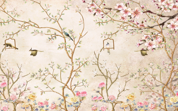 Chinoiserie cerezo