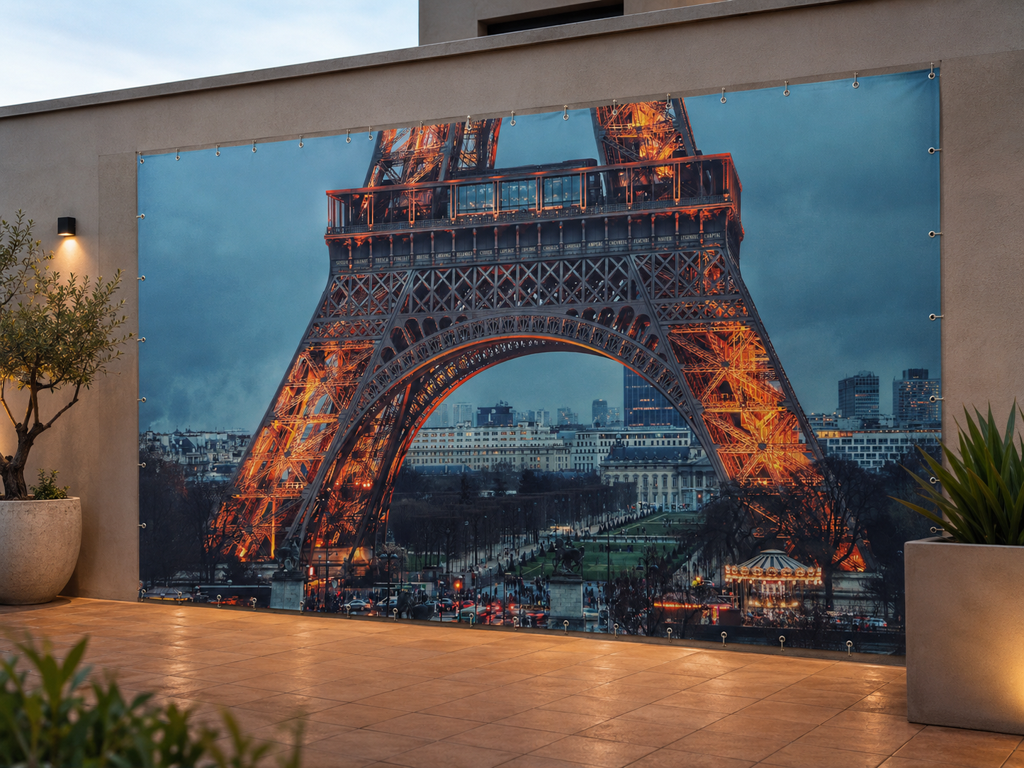 Bajo la Eiffel