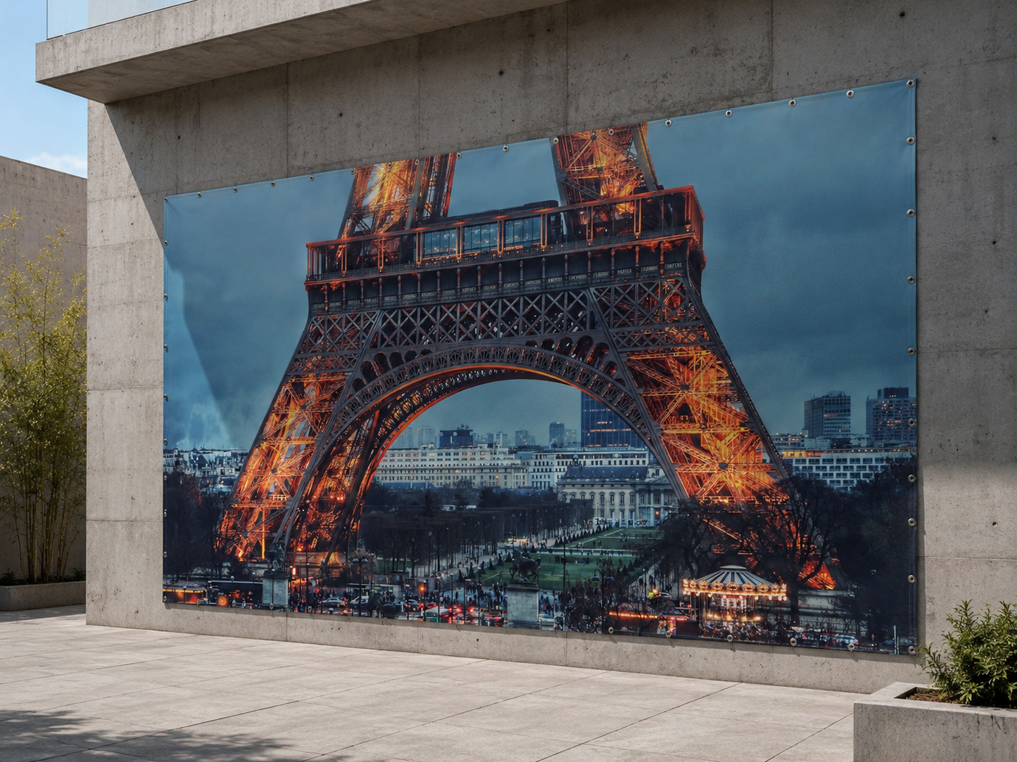 Bajo la Eiffel