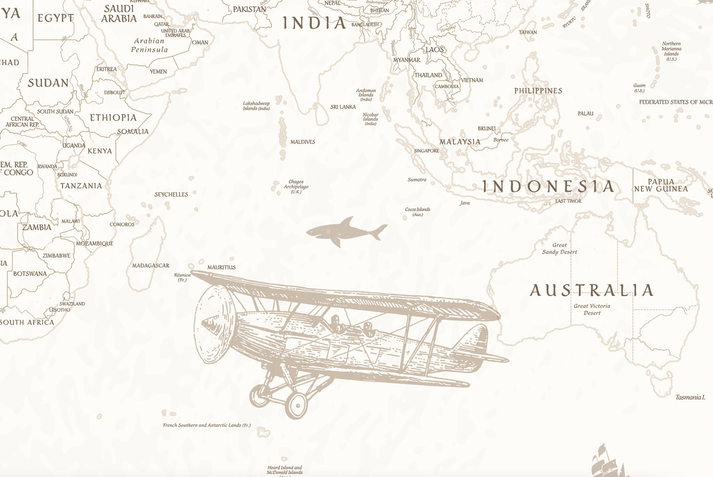 Mapa Antique