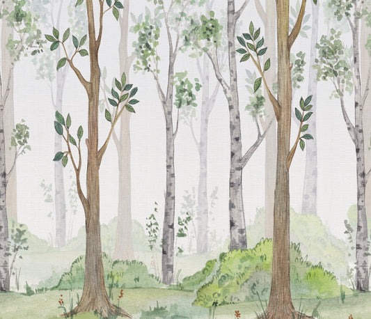 Watercolor Forest