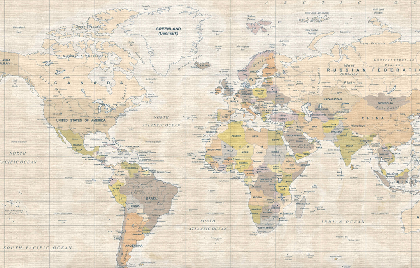 Mapa Beige