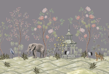 Chinoiserie Elefantes
