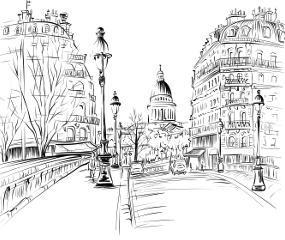 Paris Sketch Street