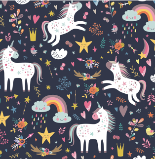 Unicornios Blue