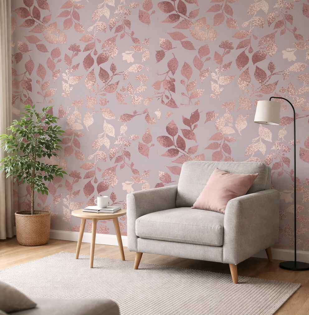 Pink Leaves