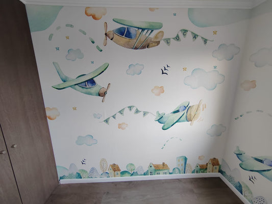 Planes Watercolor