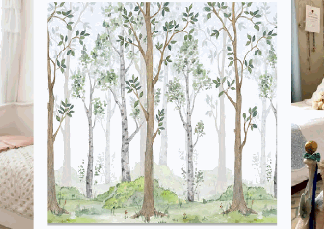 Watercolor Forest