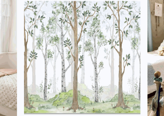 Watercolor Forest